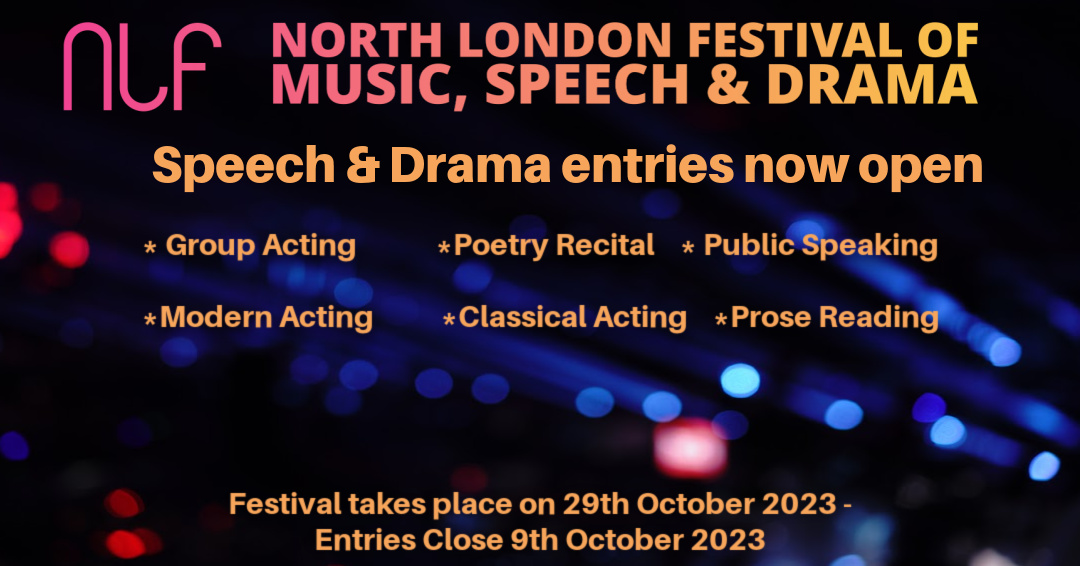 Home North London Festival of Music, Speech & Drama